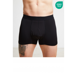 Dess. 444-5  .Boxershorts med inkontinens indlæg. Til mand, Sort